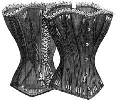 1891 Young Ladies Corset Pattern - Multi-Size - 34-50" Bust - 21-37" Waist