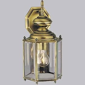 Progress Lighting Nottington Outdoor Outdoor Wall Lantern P5832-11 Gilded Iron by Progress Lighting
