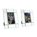 Set of 2 Mirrored Frames - 4x6"