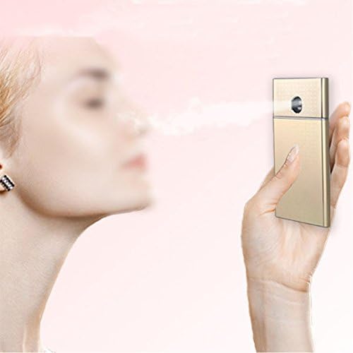 Mobile Power Bank, Nano Spray Beauty Instrument with 4000mah External Battery Portable Charger for Galaxy S6 and S6 Edge, Iphone 6, Iphone 6 Plus, Iphone 5s 5c 5, Galaxy S5 S4, Lg G3, Nexus, HTC One M8 and M9, Moto X (Gold)