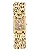 GUESS Women's Gold-Tone Dual Chain Bracelet Watch