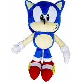  Classic Sonic ~7 inch Plush: Sonic The Hedgehog 20th Anniversary Plush Series