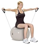 Everlast for Her Pilates Ball with Resistance Tubing and Video