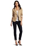 41j2DpTAFeL. SL160  Calvin Klein Jeans Womens Petite Fitted Blazer