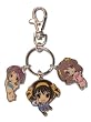 Haruhi Suzumiya: Chibi Yuki, Haruhi and Mikuru Metal Key Chain