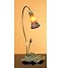 Meyda Tiffany 12460 1-Light Lily, Amber/Purple