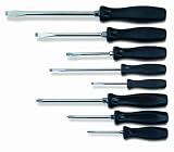 Snap-on Industrial Brand JH Williams 100P-8MD 8-Piece Premium Mixed Screwdriver Set