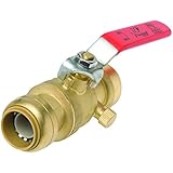 reliance worldwide corp 22304-0000lf 1/2", Ball Valve With Drain