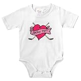 Hockey Valentine for Mom Infant Bodysuit