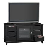 Bush Furniture,Midnight Mist Collection 37 Flat Panel