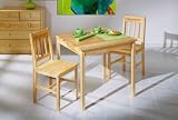 Produkt-Bild: Links 30500820 Esszimmer - Tisch und 2 St&uuml;hle "Carina", kiefer natur