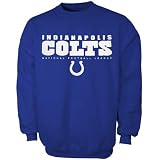 Indianapolis Colts Royal Blue Critical Victory Crew Sweatshirt