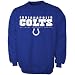 Indianapolis Colts Royal Blue Critical Victory Crew Sweatshirt