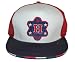 New Howard University Bison Trucker Fitted College Hat - White/Red Mesh (Size 7 3/8)