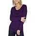 Mossimo&Acirc;&reg; Black Womens Cowl Neck Tee - Marthas Vineyard - X-Small