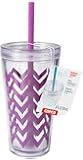 Copco 2510-0436 Minimus Tumbler, Chevron Purple