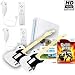 Nintendo Wii System 2 Player Bundle with Wii Sports (Brand New) + Wii Guitar Hero World Tour Game +