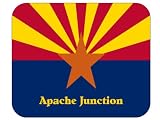 US State Flag - Apache Junction, Arizona (AZ)  Mouse Pad