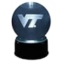 Virginia Tech Hokies Logo Laser-Etched Musical Lit Crystal ball