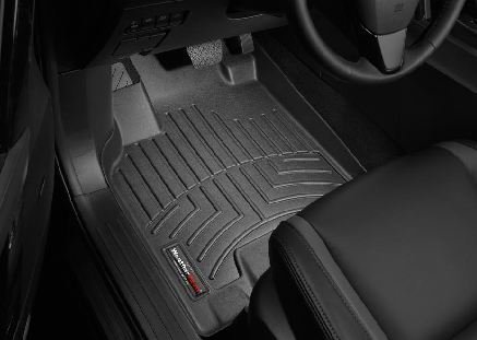 2007-2012 Mazda CX-9 Black WeatherTech Floor Liner (Full Set)