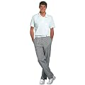 Koch-/B�ckerhose - schwarz/wei�-pepita