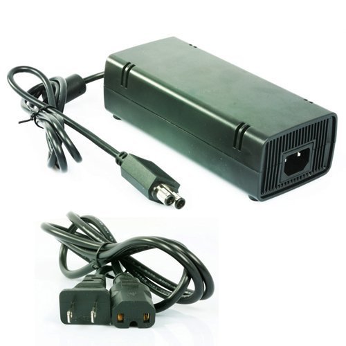 AC Adapter Power Supply For Microsoft XBOX 360 
