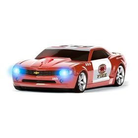 Chevrolet Camaro Fire Chief Car Wireless Mouse - Red