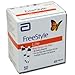 Freestyle LITE Blood Glucose Test Strips NEW Butterfly Design 1 box of 50