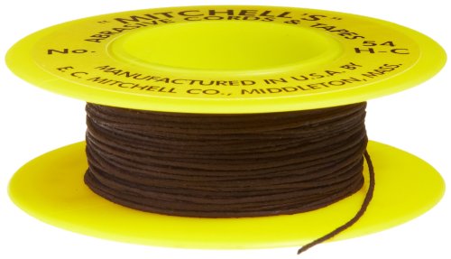 Mitchell Abrasives 54H-C Round Crocus Polishing Cord, .025