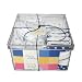 Noa Lily Medium Layette Gift Basket, Blue Stars, 6 Months