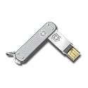 Victorinox Swiss Army Slim Flight USB Stick - Silver Alox