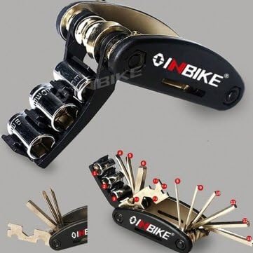 Multifunctional Repair Tools Bike Hex Spoke Wrench Screwdriver Kit Set