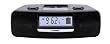 Unirex CX-100 AM/FM Alarm Clock Radio Active Speaker System BLACK