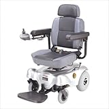 Compact Rear Wheel Drive Power Chair Color: Silver