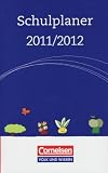 Schulplaner 2011/2012: Mit zwei Leseb&auml;ndchen und separatem Adress- und Telefonregister - 