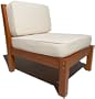 Strathwood Balboa Deep Seat Armless Chair with Cushion