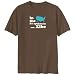 T-Shirt Brown  In The Usa It Is Spoken In Xibe  Languaje