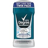 Degree Men Fresh Deodorant, Arctic Edge 3 oz, Twin Pack