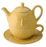 October Hill Ceramic Teapot for One, Bee