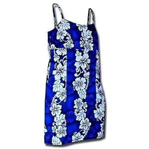 Misses Classic Hibiscus Short Hawaiian Sun Dress