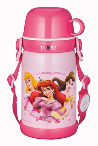 Cover image : THERMOS 真空断熱2ウェイボトル プリンセス ピンク FEF-600WDS P