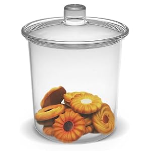 Acrylic Cookie Jar by