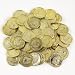 Plastic Gold Coins 144 ct [Toy]