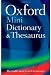 Books : Oxford Mini Dictionary and Thesaurus (Dictionary/Thesaurus)