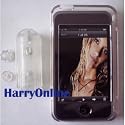 2 in 1 Combo - Premium Crystal Clear Hard Case + Travel Charger. For Apple iPod Touch 8GB / 16GB. The Case / Skin / Cover / Protector comes with a Belt Clip. The Travel / Wall / Home Charger / AC Adapter is white colored.
