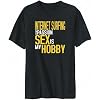 Internet Surfing is my passion, sex is my hobby Black T-Shirt Mens