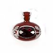 STERLING SILVER CZ PENDANT - 22mm