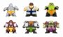 Ben 10 Sumo Slammer Battle Set 4: Vilgax, Ben, Vulkanus, Heatblast (Silver Edition), Hex, Upchuck