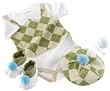 Baby Aspen Sweet Tee 3 Piece Golf Layette Set in Golf Cart Packaging, 0-6 Months