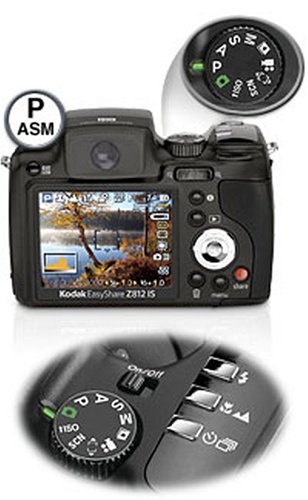 Kodak Easyshare Z812IS 8.2MP Digital Camera with 12x Optical Image Stabilized Zoom